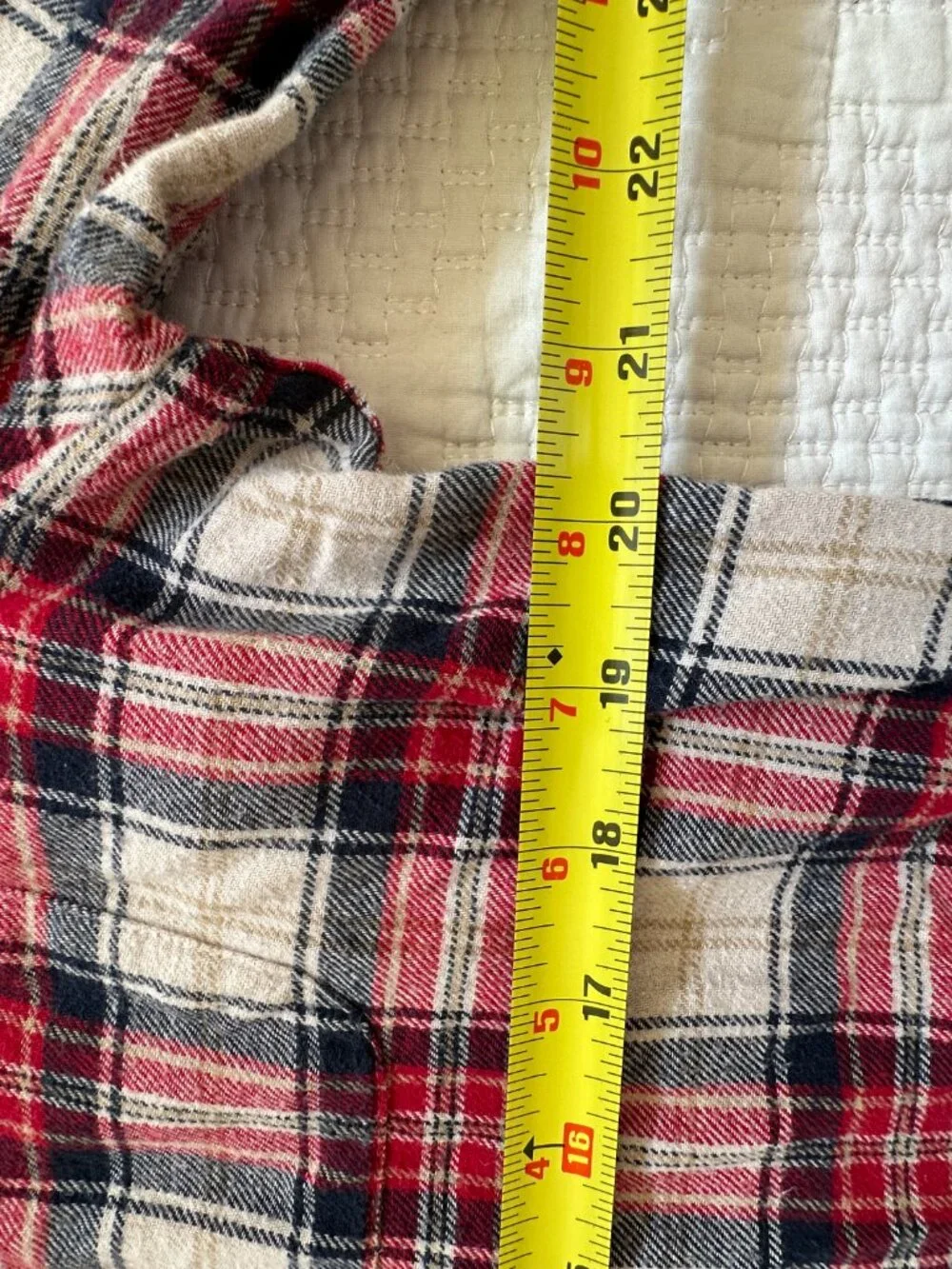 J. Crew Men's Size L Flannel Button Down
